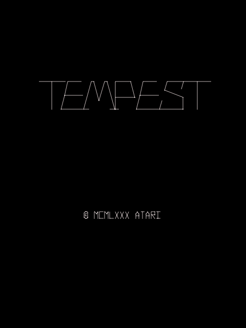 Tempest (rev 3) Title Screen